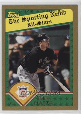 2003 Topps - [Base] - Gold #716 - Sporting News All-Stars - Mike Piazza /2003