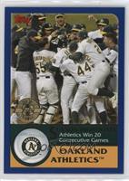 Season Highlights - Oakland Athletics Team