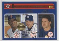 League Leaders - Pedro Martinez, Roger Clemens, Mike Mussina