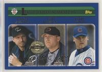 League Leaders - Randy Johnson, Curt Schilling, Kerry Wood