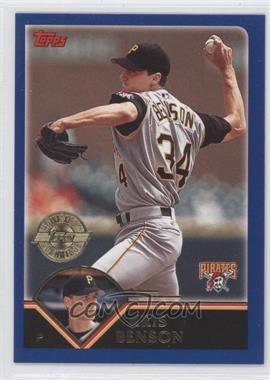 2003 Topps - [Base] - Home Team Advantage #571 - Kris Benson