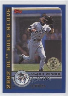 2003 Topps - [Base] - Home Team Advantage #692 - Award Winner - Ichiro