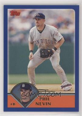 2003 Topps - [Base] #202 - Phil Nevin