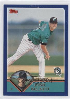 2003 Topps - [Base] #249 - Josh Beckett