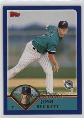 2003 Topps - [Base] #249 - Josh Beckett