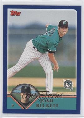 2003 Topps - [Base] #249 - Josh Beckett