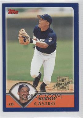 2003 Topps - [Base] #303 - Bernie Castro