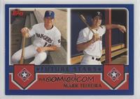 Future Stars - Hank Blalock, Mark Teixeira [EX to NM]