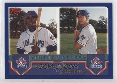 2003 Topps - [Base] #326 - Future Stars - Orlando Hudson, Josh Phelps