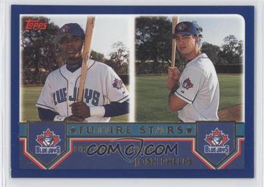 2003 Topps - [Base] #326 - Future Stars - Orlando Hudson, Josh Phelps