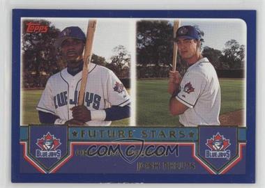 2003 Topps - [Base] #326 - Future Stars - Orlando Hudson, Josh Phelps