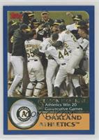 Season Highlights - Oakland Athletics Team