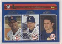 League Leaders - Pedro Martinez, Roger Clemens, Mike Mussina