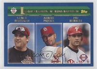 League Leaders - Lance Berkman, Albert Pujols, Pat Burrell