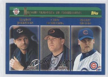 2003 Topps - [Base] #348 - League Leaders - Randy Johnson, Curt Schilling, Kerry Wood