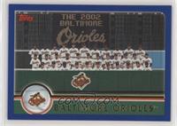 Baltimore Orioles Team