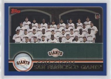 2003 Topps - [Base] #654 - San Francisco Giants Team