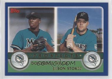 2003 Topps - [Base] #677 - Prospects - Dontrelle Willis, Jason Stokes