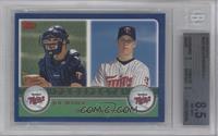 Prospects - Joe Mauer, Justin Morneau [BGS 8.5 NM‑MT+]