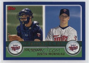 2003 Topps - [Base] #680 - Prospects - Joe Mauer, Justin Morneau