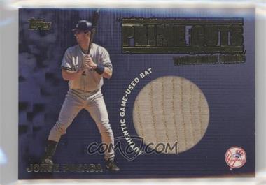 2003 Topps - Prime Cuts - Trademark Relics #PCT-JP - Jorge Posada /100