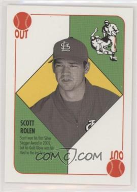 2003 Topps - Red Backs #_SCRO - Scott Rolen [EX to NM]