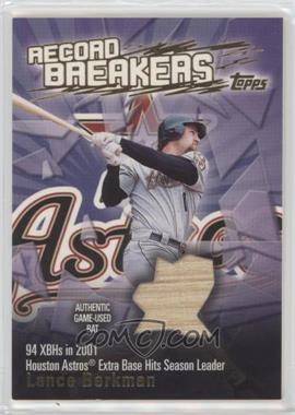 2003 Topps - Series 1 Record Breakers - Relics #RBR-LBE - Lance Berkman