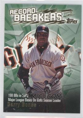 2003 Topps - Series 2 Record Breakers #RB-BB - Barry Bonds