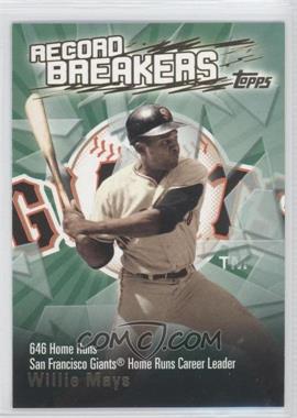 2003 Topps - Series 2 Record Breakers #RB-WM - Willie Mays