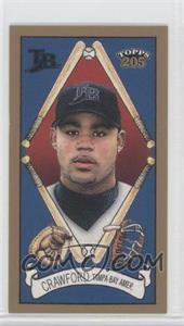 2003 Topps 205 - [Base] - Brooklyn Back Mini #4 - Carl Crawford