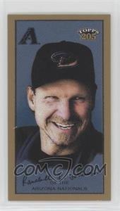 2003 Topps 205 - [Base] - Brooklyn Back Mini #73 - Randy Johnson