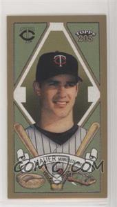 2003 Topps 205 - [Base] - Drum Back Mini #125 - Joe Mauer