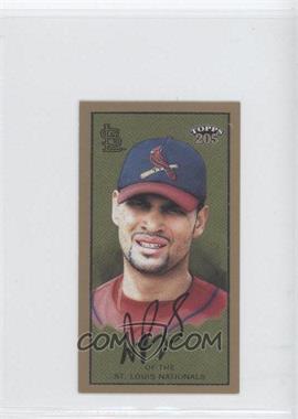 2003 Topps 205 - [Base] - Drum Back Mini #3.1 - Albert Pujols