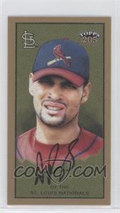 2003 Topps 205 - [Base] - Drum Back Mini #3.2 - Albert Pujols (White Team Logo)