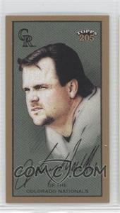 2003 Topps 205 - [Base] - Polar Bear Back Mini #72 - Larry Walker