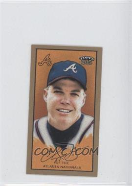 2003 Topps 205 - [Base] - Polar Bear Back Mini #90 - Chipper Jones