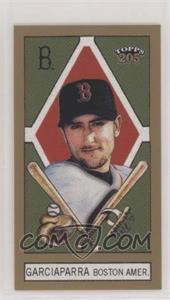 2003 Topps 205 - [Base] - Sovereign Back Mini Black #110.1 - Nomar Garciaparra (Has Gold Trim)