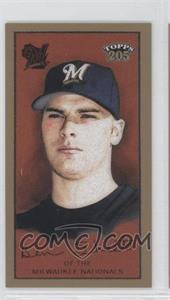 2003 Topps 205 - [Base] - Sovereign Back Mini Black #63 - Ben Sheets