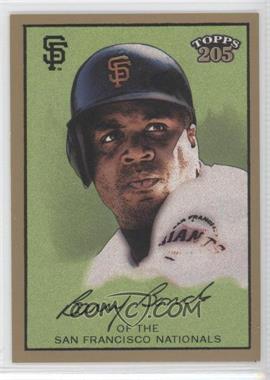 2003 Topps 205 - [Base] #1.2 - Barry Bonds (Batting Helmet)