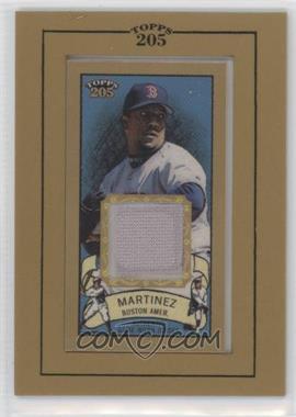 2003 Topps 205 - Framed Relics #TR-PM.1 - Pedro Martinez (Facing Ahead)