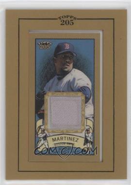 2003 Topps 205 - Framed Relics #TR-PM.1 - Pedro Martinez (Facing Ahead)