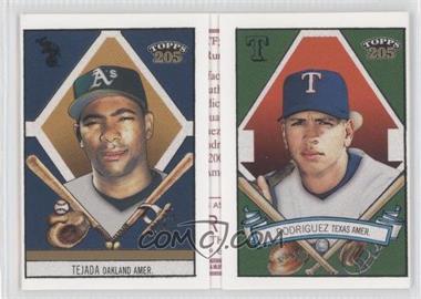 2003 Topps 205 - Triple Folders - Polar Bear Back #TF3 - Alex Rodriguez, Miguel Tejada