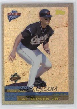 2003 Topps All-Time Fan Favorites - [Base] - Refractor #50 - Cal Ripken Jr. /299