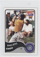 Shin-Soo Choo (Full Color Bazooka Logo)