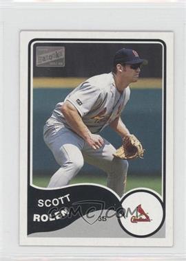 2003 Topps Bazooka - [Base] - Mini #27 - Scott Rolen