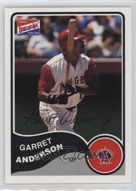 2003 Topps Bazooka - [Base] #16.2 - Garret Anderson (Full Color Bazooka Logo) [EX to NM]