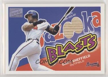 2003 Topps Bazooka - Blasts Bats #BB-GS - Gary Sheffield