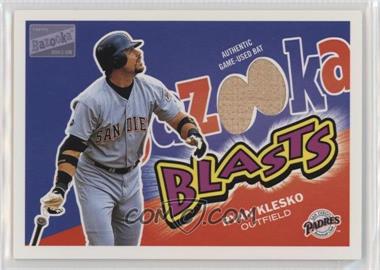 2003 Topps Bazooka - Blasts Bats #BB-RK - Ryan Klesko