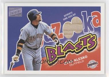 2003 Topps Bazooka - Blasts Bats #BB-RK - Ryan Klesko