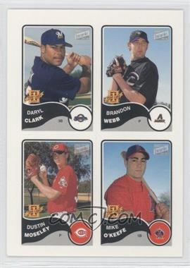 2003 Topps Bazooka - Stickers #53 - Daryl Clark, Brandon Webb, Dustin Moseley, Mike O'Keefe